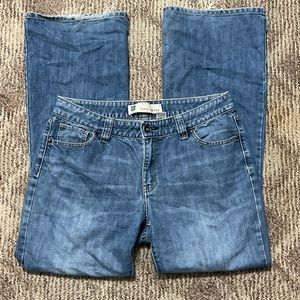 GAP Curvy Low Rise Flared Denim Jeans